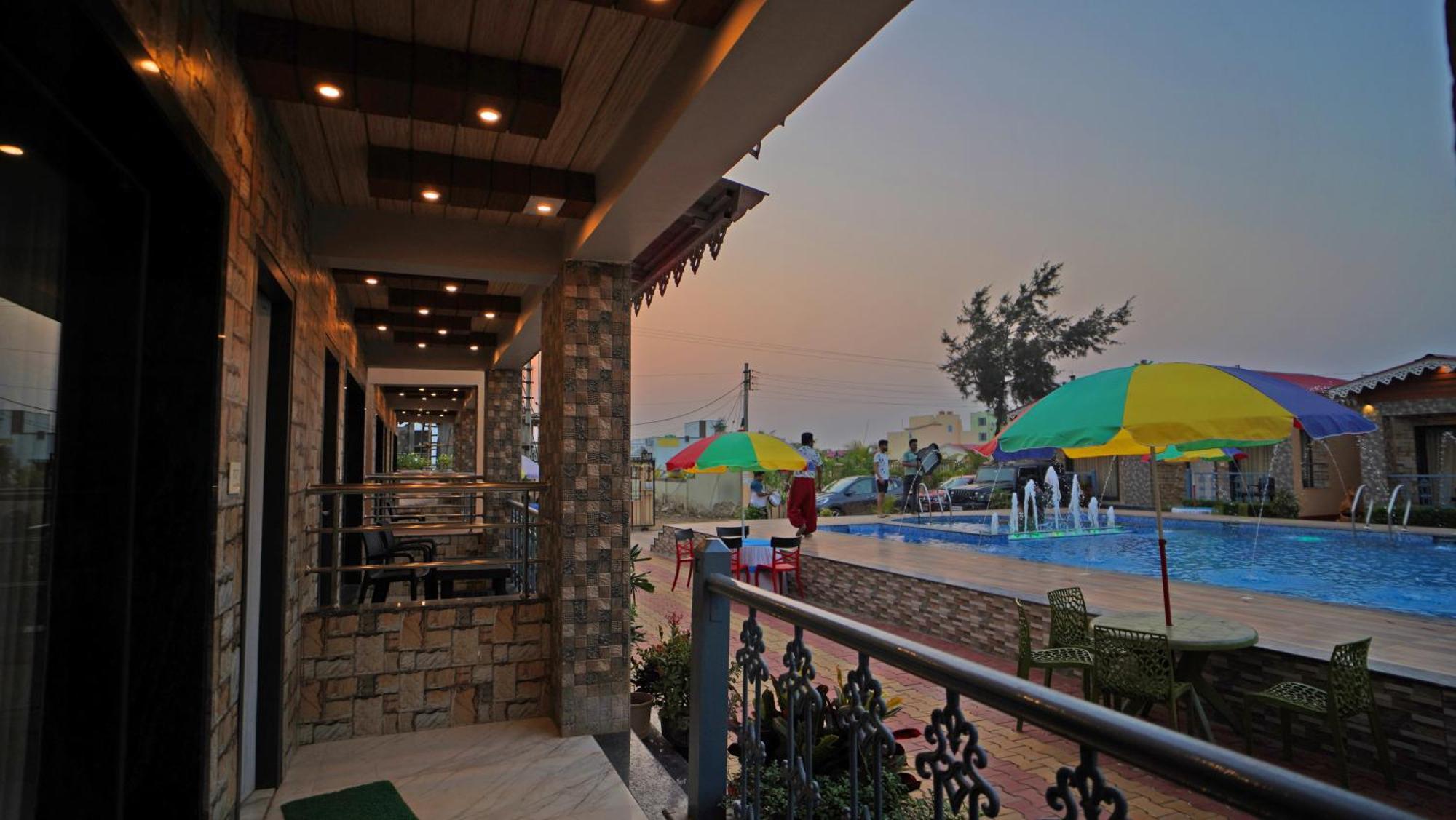 Aqua Blue Resort Private Limited Mandarmani Luaran gambar