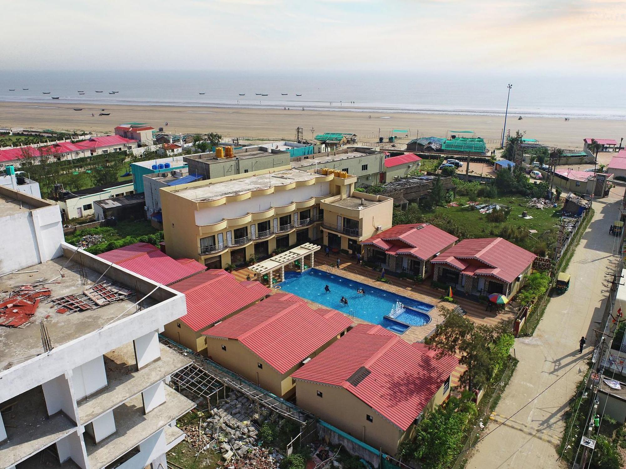 Aqua Blue Resort Private Limited Mandarmani Luaran gambar